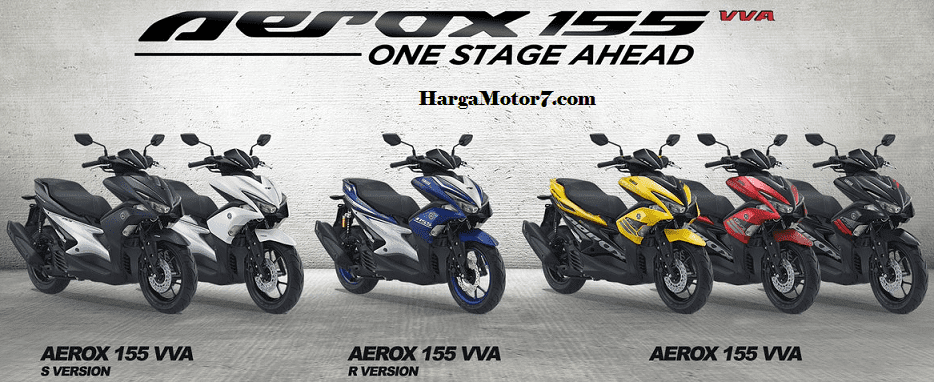 Spesifikasi dan Harga Yamaha Aerox 155 Terbaru 2016